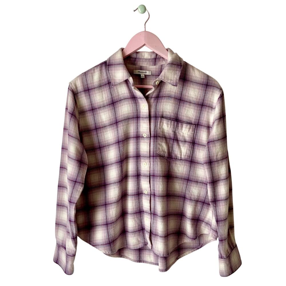 Madewell Cotton Flannel Shirt